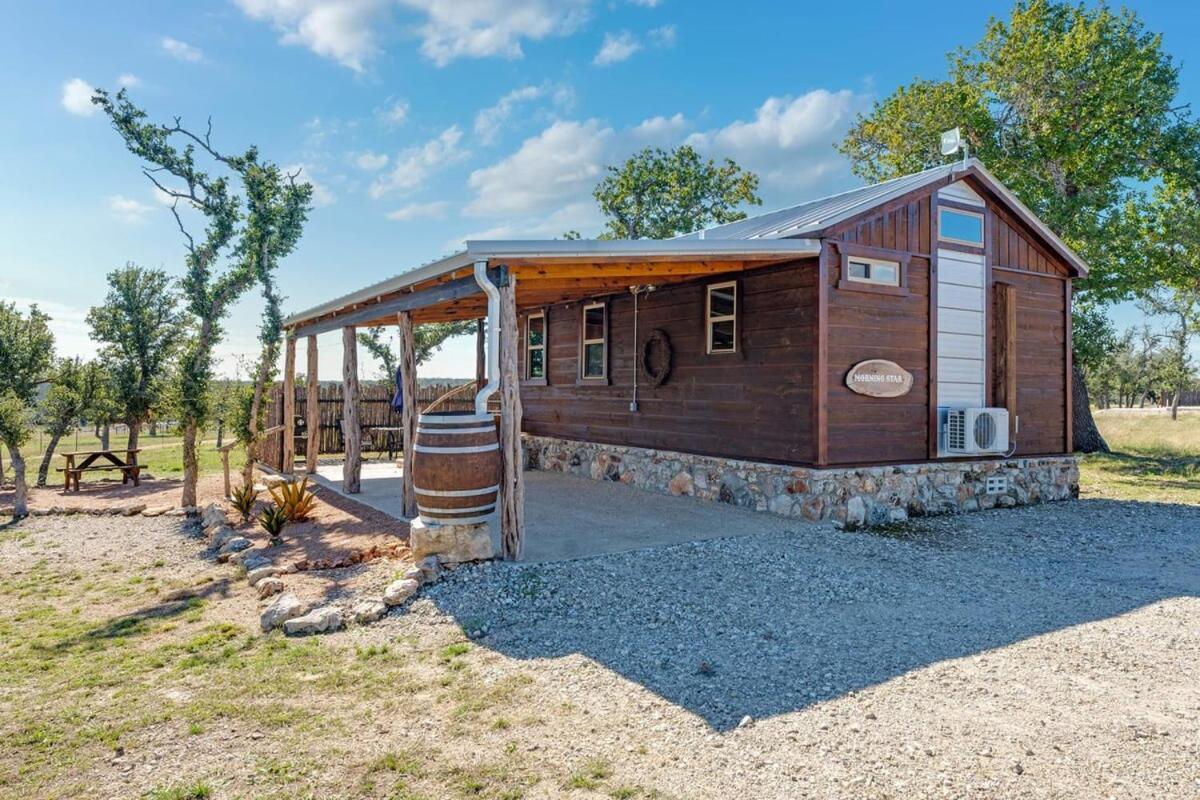Rockin' R - Morning Star Cabin Fredericksburg Buitenkant foto