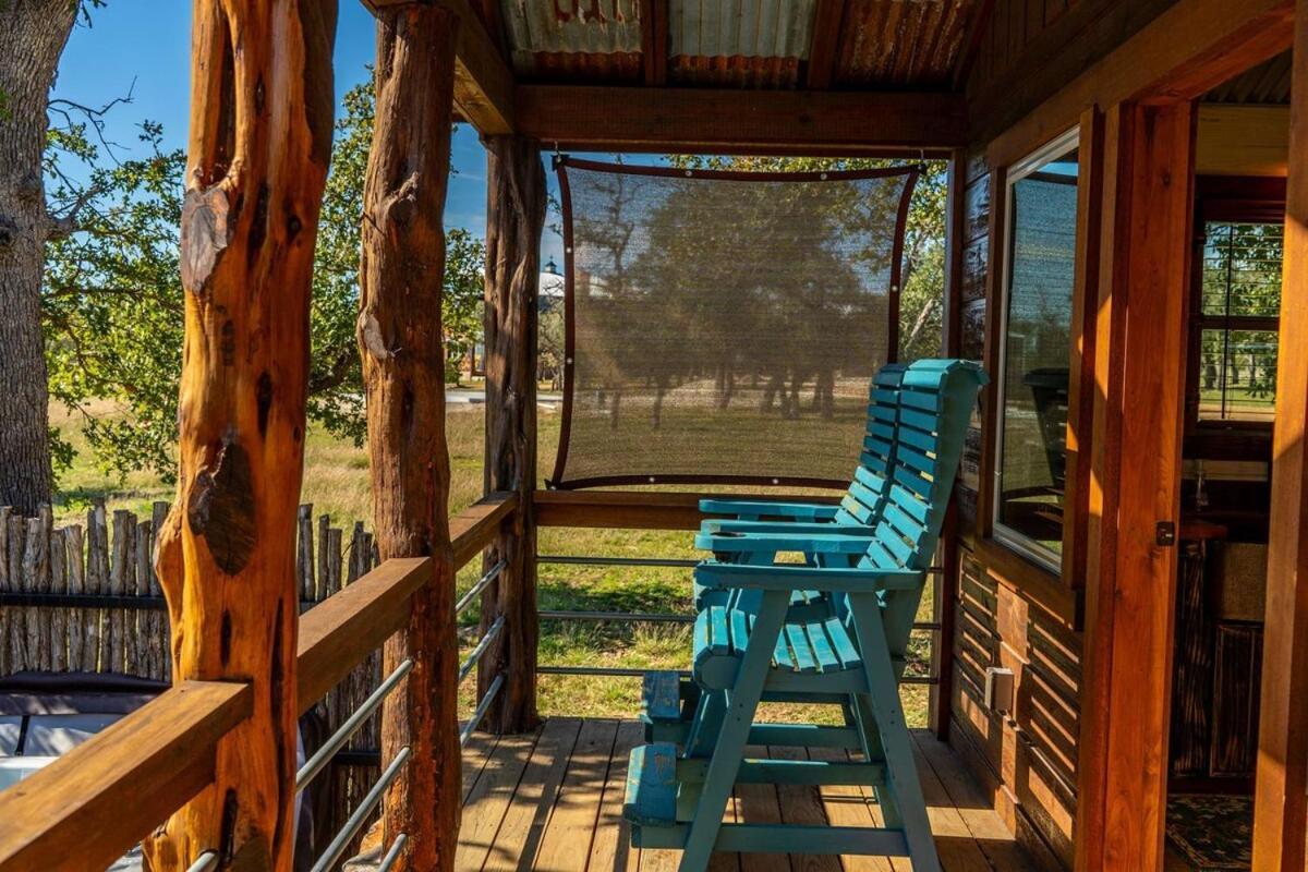 Rockin' R - Morning Star Cabin Fredericksburg Buitenkant foto