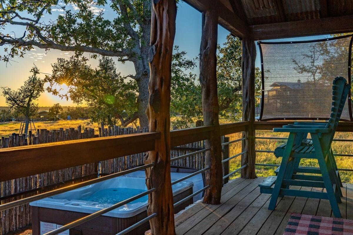 Rockin' R - Morning Star Cabin Fredericksburg Buitenkant foto