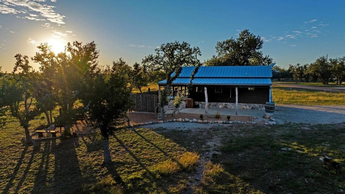 Rockin' R - Morning Star Cabin Fredericksburg Buitenkant foto