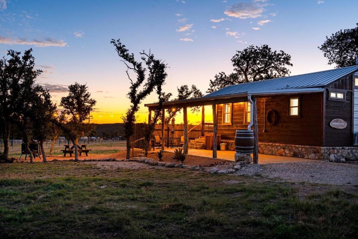 Rockin' R - Morning Star Cabin Fredericksburg Buitenkant foto